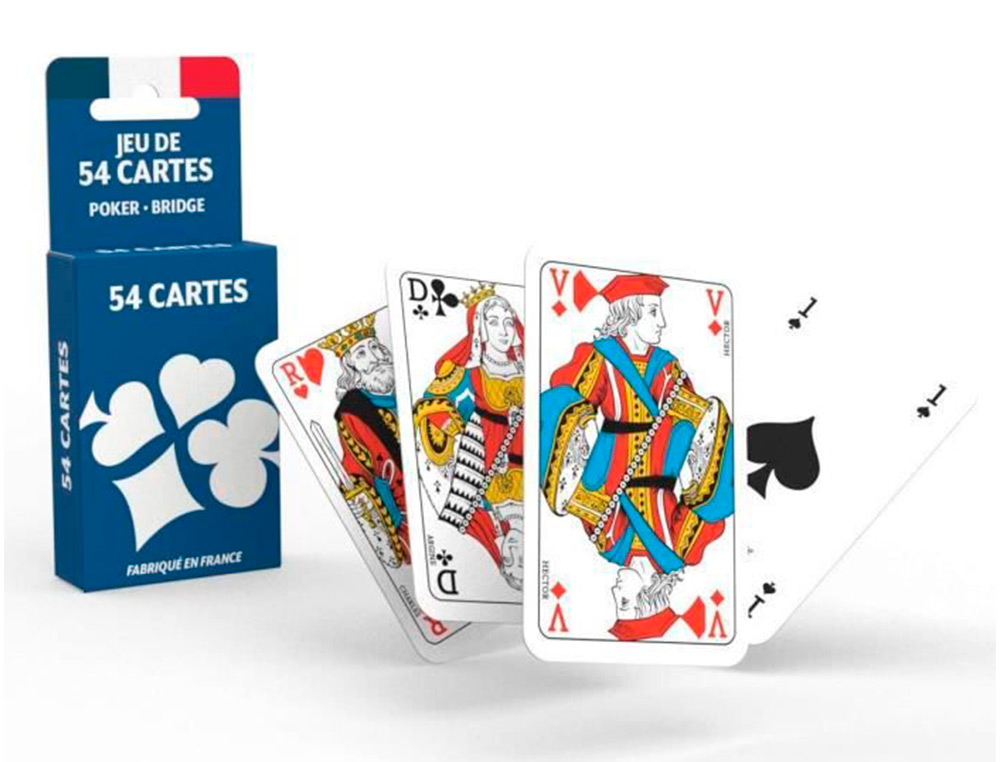 JEU DE 54 CARTES CARTAMUNDI BASIC ECOPACK