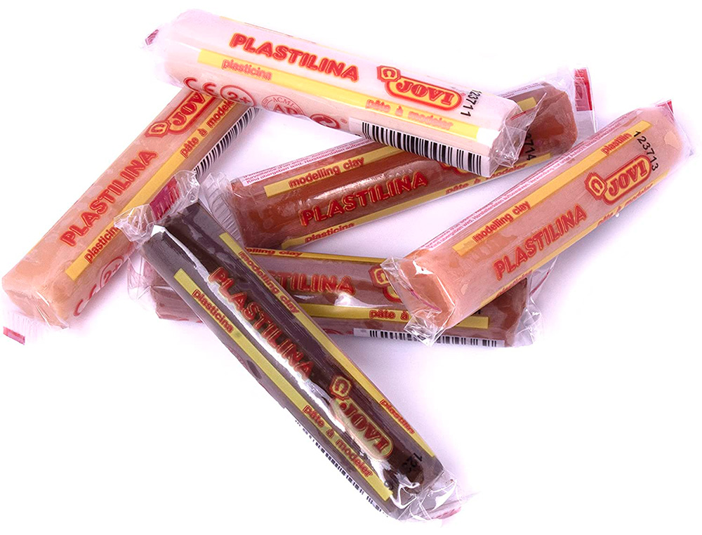 PATE A MODELER JOVI PLASTILINA VEGETALE           COLLECTION MULTICULTURAL 6    COULEUR DE 15GR