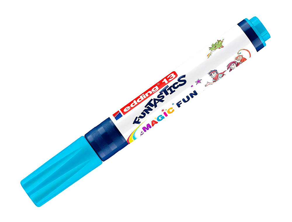 FEUTRE DE COLORIAGE EDDING 13 FUNTASTICS MAGIC FUN COULEURS ASSORTIES POCHETTE DE 8