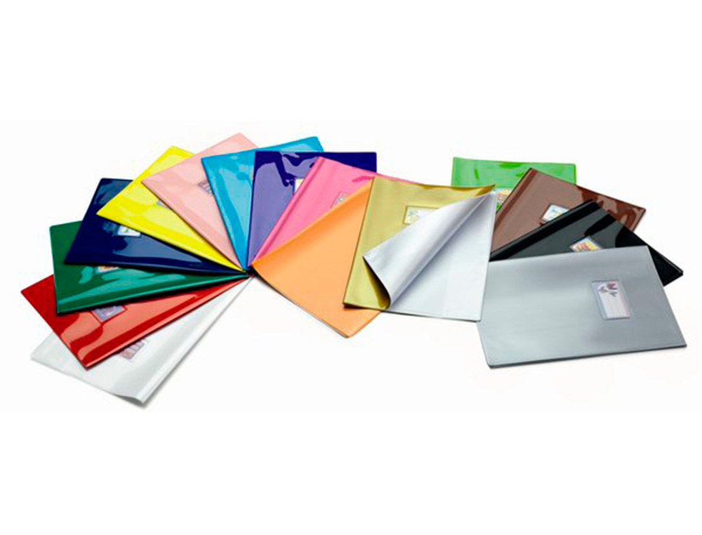 PROTEGE-CAHIER RIPLAST COLOROSA PVC 300MIC CM. 21X30 ARGENT