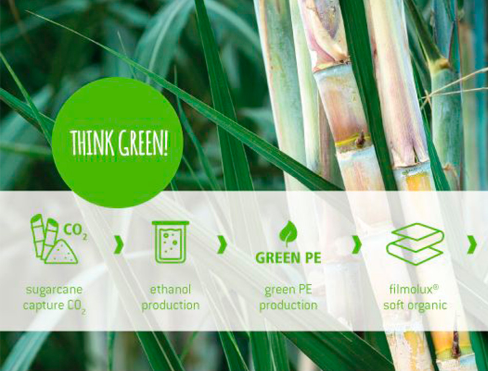 FILM PROTECTEUR BIO FILMOLUX A BASE DE POLYETHYLENE        RECYCLABLE  25M X 32CM