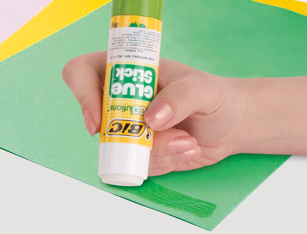 COLLE BIC ECOLUTIONS GLUE STICK - LAVABLE - TUBE DE 36 GR BOITE DE 12