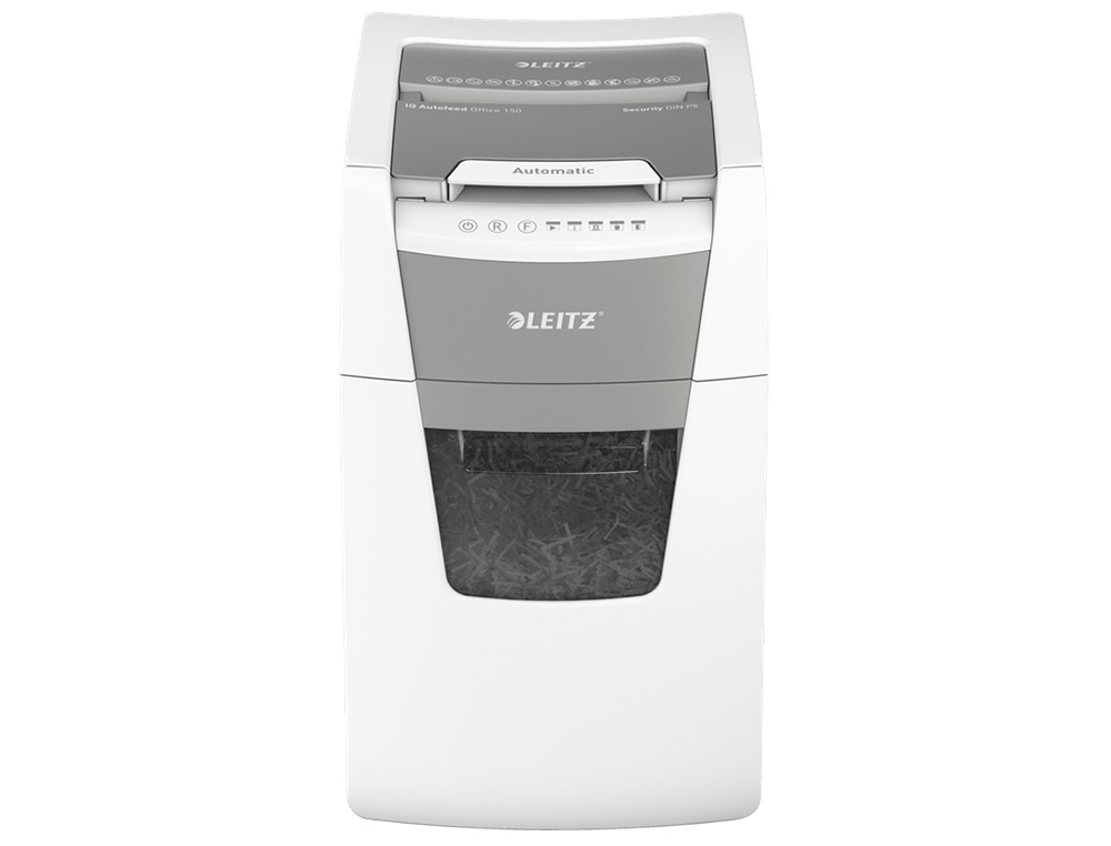 DESTRUCTEUR DE DOCUMENTS LEITZ IQ AUTO+ OFFICE COUPE   MICRO P5 150F CORBEILLE DE    44L