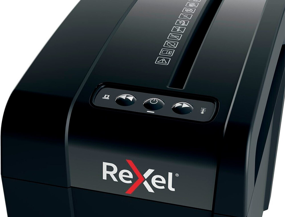 DESTRUCTEUR DE DOCUMENTS REXEL SECURE X6-SL COUPE CROISEE 6F CORBEILLE DE 10L