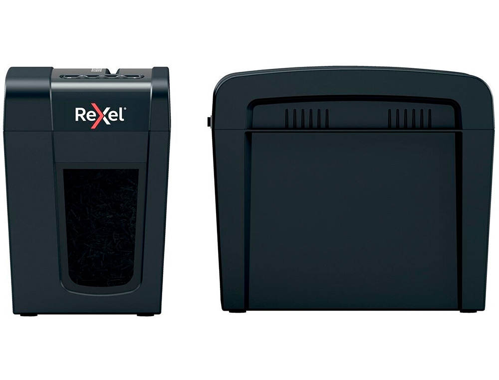 DESTRUCTEUR DE DOCUMENTS REXEL SECURE X6-SL COUPE CROISEE 6F CORBEILLE DE 10L