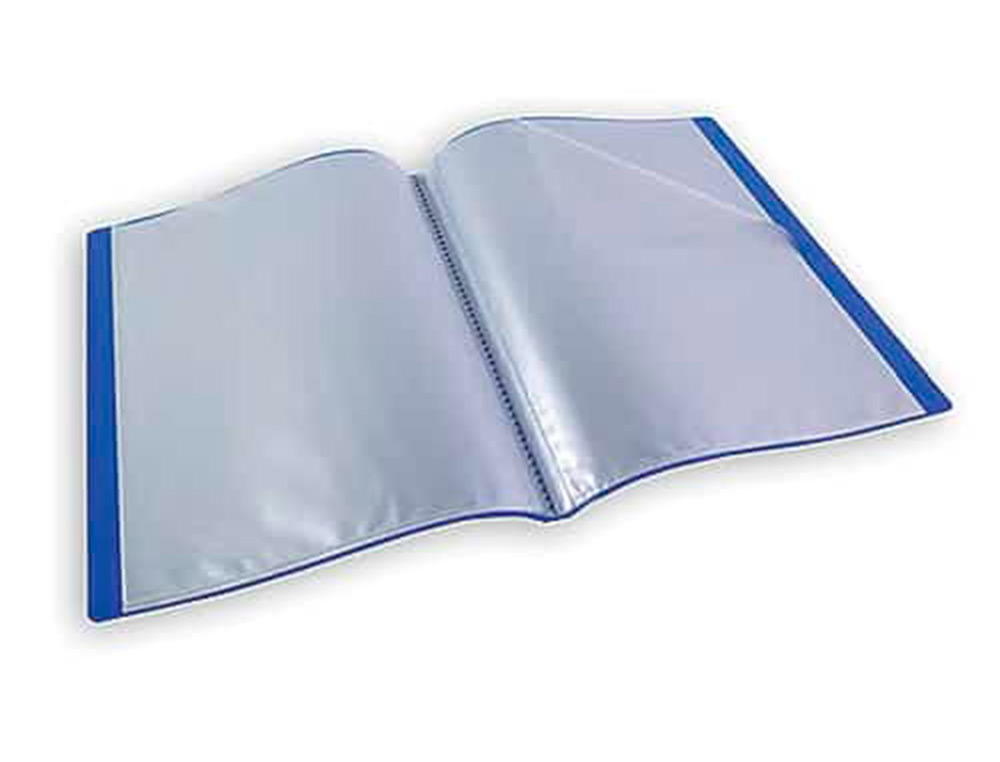 PORTE VUES ESSENTIEL RECYCLE PERSONNALISABLE 80 VUES       POLYPROPYLENE A4 COLORIS      ASSORTIS