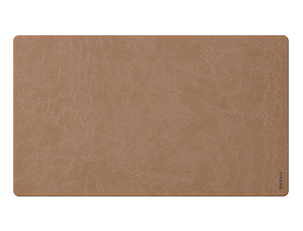 SOUS-MAIN RHODIARAMA SOUPLE SIMIL CUIR TAUPE VELOUT       60X35 CM