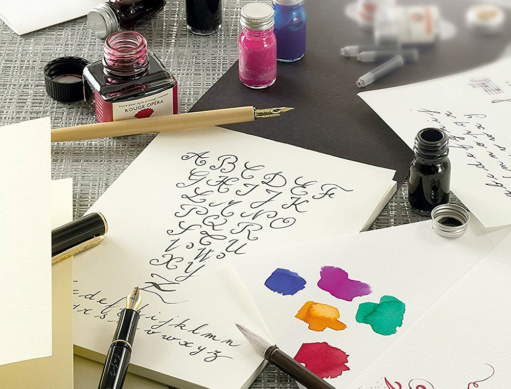 FLACON D'ENCRE J.HERBIN PERLE NOIR 30ML