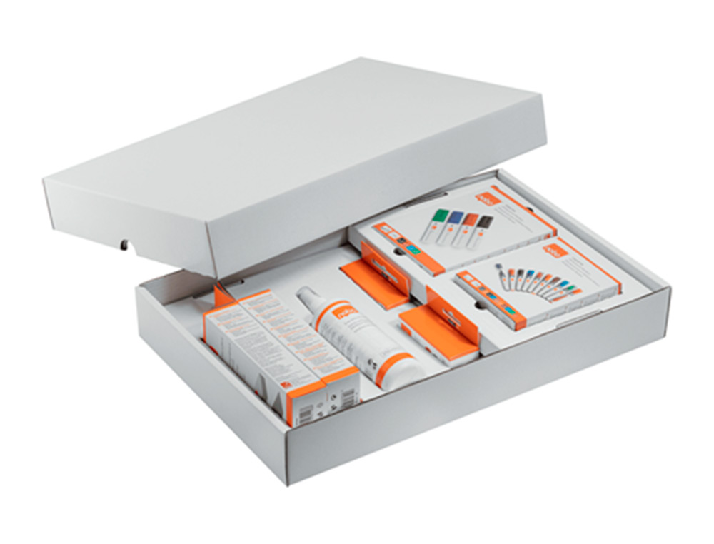 KIT D'ACCESOIRES TABLEAU BLANC ESSELTE 10 MARQUEURS 10 AIMANTS 32MM 2 EFFACEURS 1    SPRAY NETTOYAGE