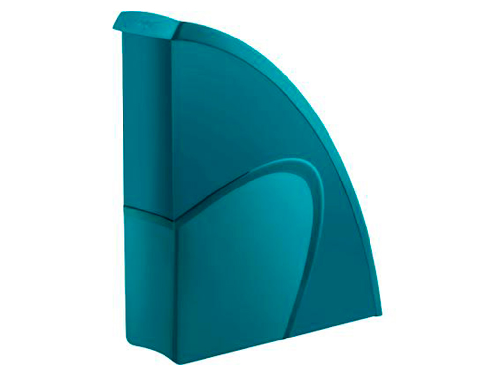 PORTE-REVUES CEP RIVIERA POLYSTYRENE CAPACITE 700F     270X310X85 MM COLORIS         ESMERAUDE