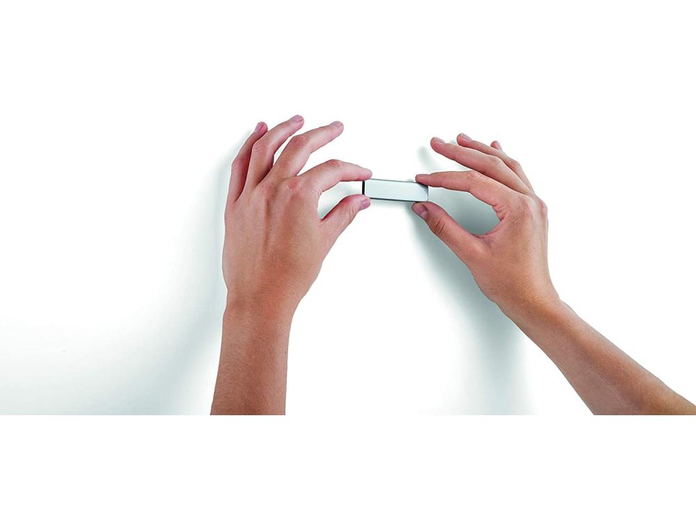 CLIP PINCE AFFICHAGE DURABLE DURAFIX ADH SIF SACHET DE 5   PI CES 60MM GRIS METALLIS E