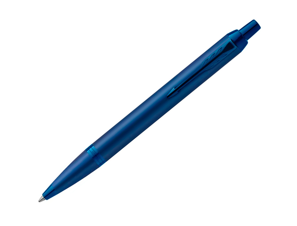 STYLO-BILLE PARKER IM MONOCHROME BLEU POINTE        MOYENNE ENCRE BLEU ETUI       CADEAU