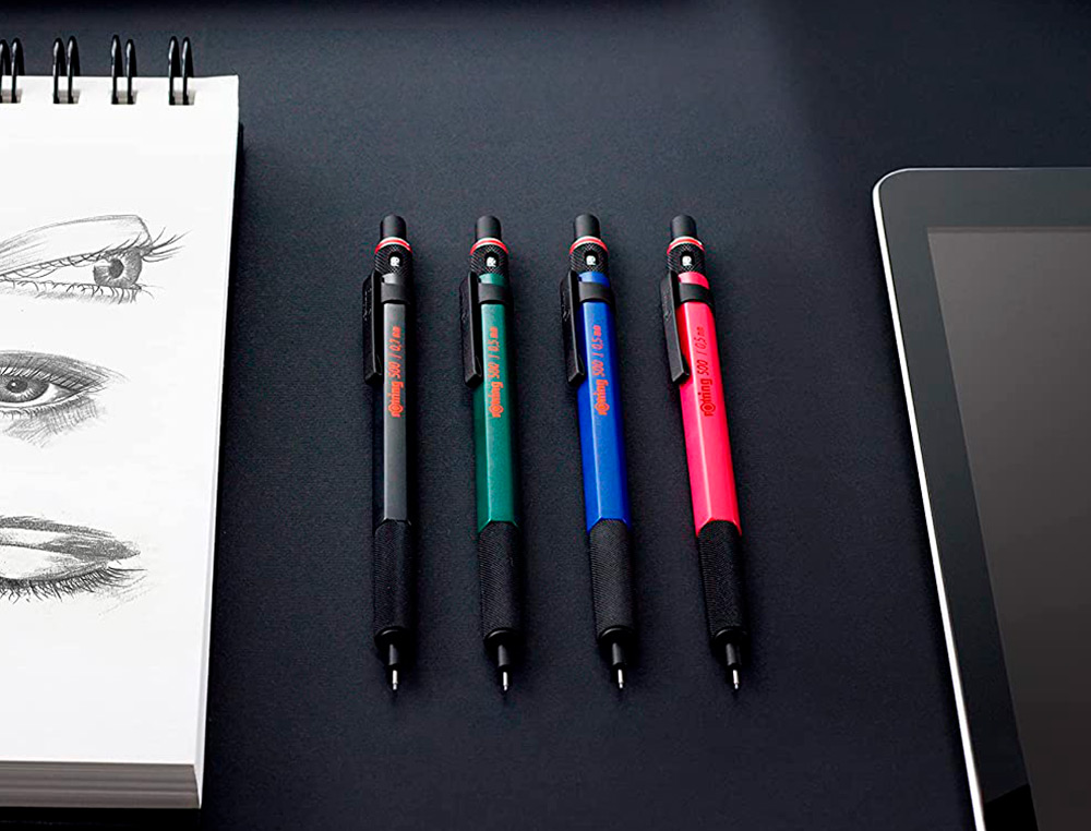 PORTEMINE ROTRING 500 COLORIS BLEU 0,5MM