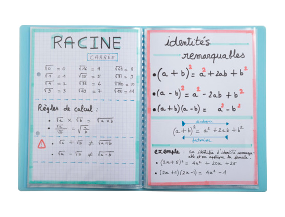 PORTE-DOCUMENTS EXACOMPTA KREACOVER A5 POLYPROPYLENE    180X230MM 40VUES ASSORTIMENT  PASTEL
