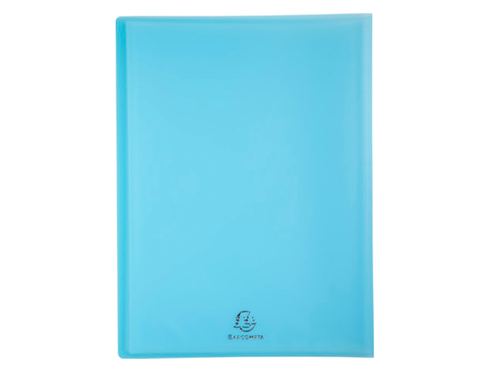 PORTE-DOCUMENTS EXACOMPTA KREACOVER A4 POLYPROPYLEN     80VUES ASSORTIMENT PASTEL