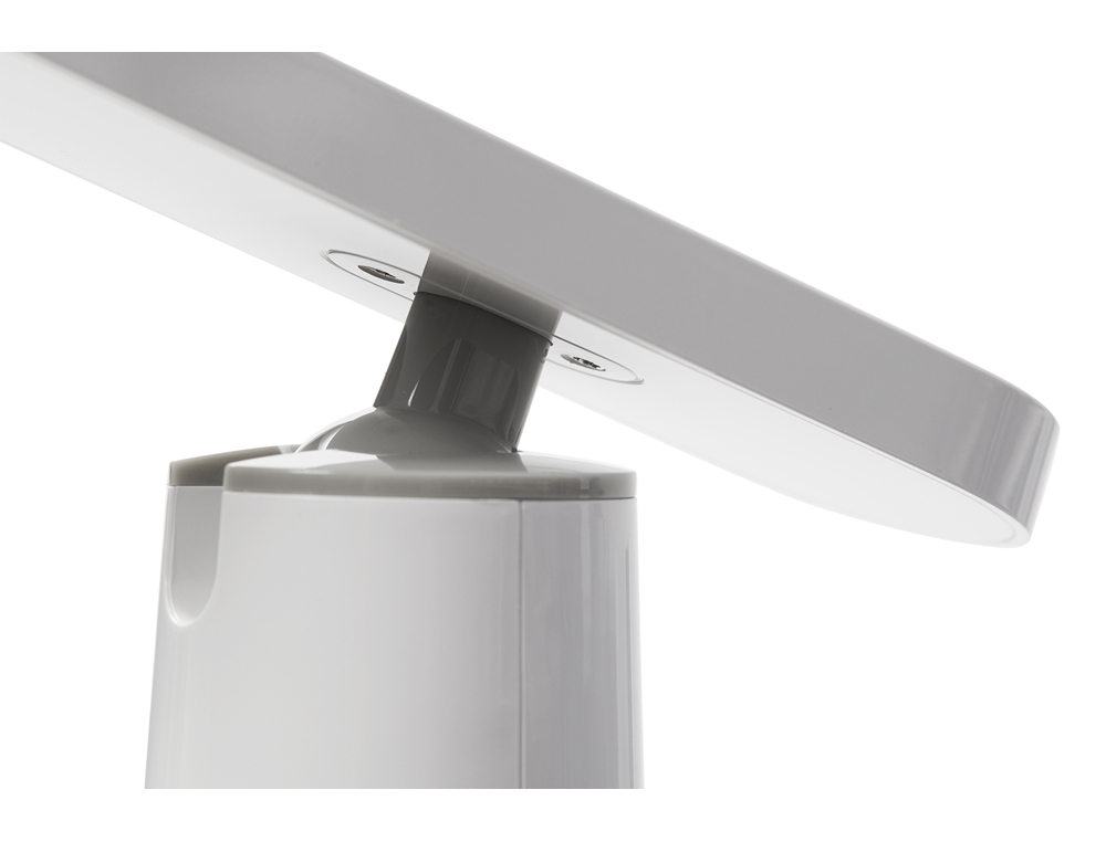 LAMPE LED ALBA SANS FIL TRANSPORTABLE HAUTEUR 42CM    TETE 35X4CM BASE DIAM. 30CM   COLORIS BLANC