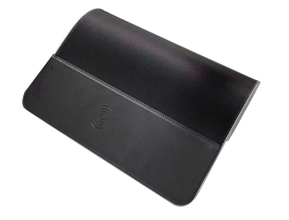 TAPIS SOURIS Q-CONNECT GAMING CHARGEUR SANS FIL ET LUMIERE  RVB 800X300X4MM COLORIS NOIR