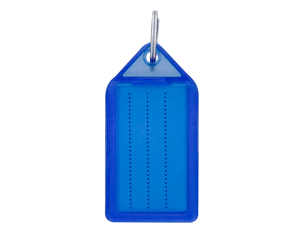 PORTE-CLES Q-CONNECT PORTE-ETIQUETTE PREMIUM       COLORIS BLEU BOITE 40 UNITES