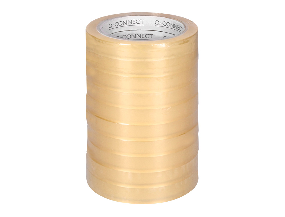 RUBAN ADHESIF Q-CONNECT TRANSPARENT 66MX15MM