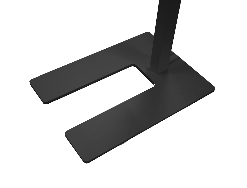 LAMPADAIRE UNILUX VERSUS 196CM LED AVEC SOCLE COLORIS NOIR
