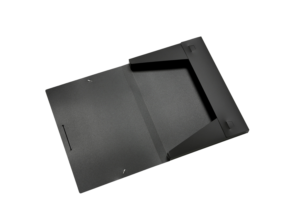 BOITE DE CLASSEMENT VIQUEL ART'BOX A3 PP CREATIV'GALLERY DOS 3CM FERMETURE ELASTIQUE   COLORIS NOIR