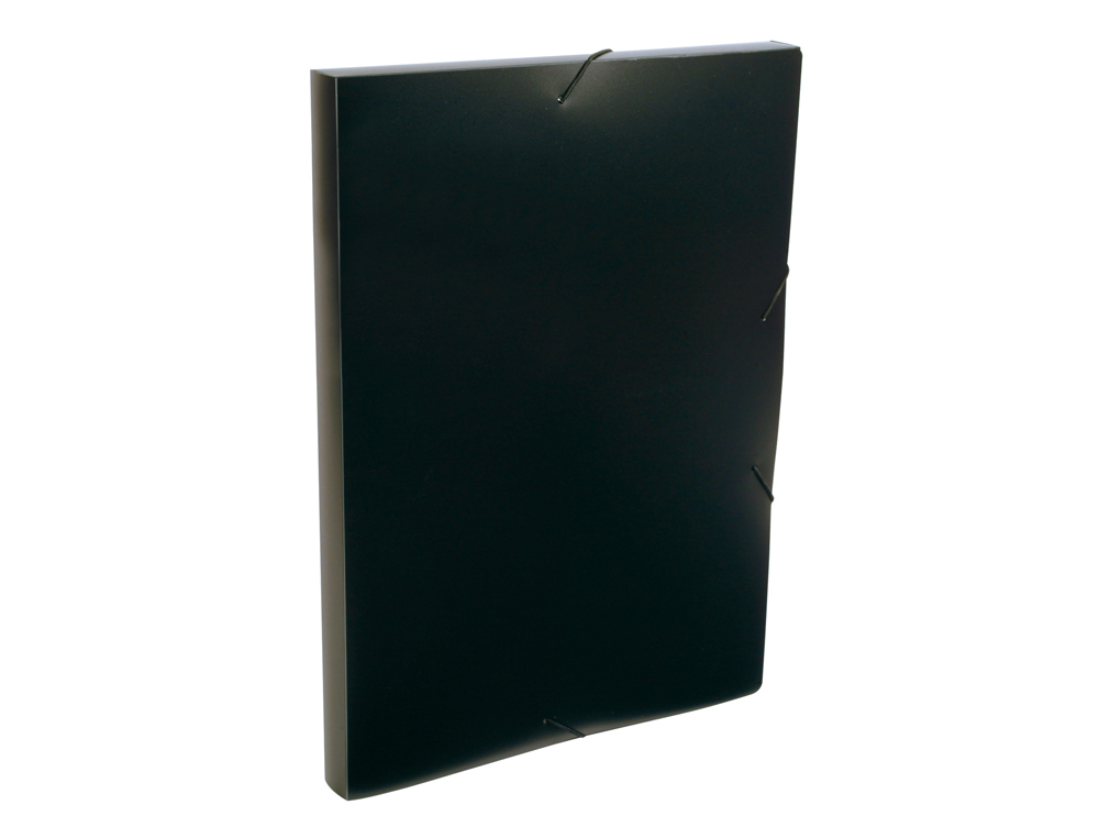 BOITE DE CLASSEMENT VIQUEL ART'BOX A3 PP CREATIV'GALLERY DOS 3CM FERMETURE ELASTIQUE   COLORIS NOIR