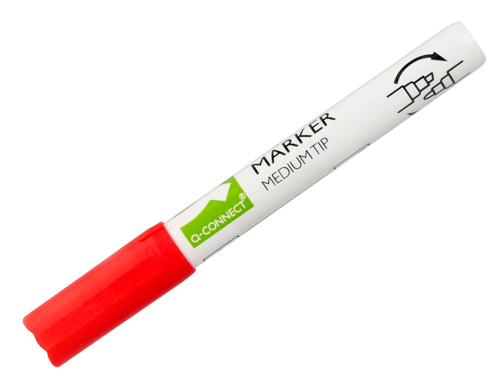 MARQUEUR Q-CONNECT CRAIE LIQUIDE POINTE RONDE TRACE    3MM COLORIS ASSORTIS BOITE 8  UNITES