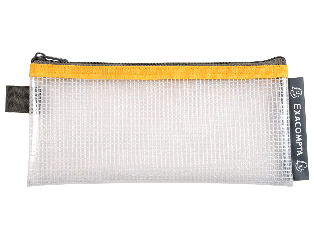 POCHETTE ZIP EXACOMPTA EVA STYLOS COLORIS ASSORTIS