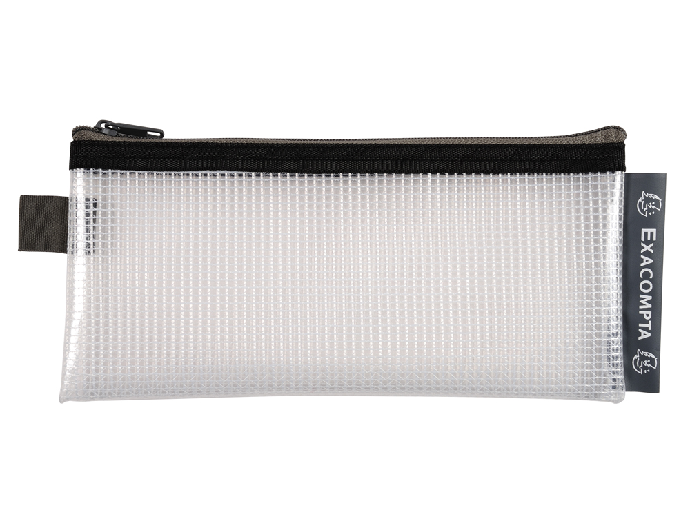 POCHETTE ZIP EXACOMPTA EVA STYLOS COLORIS ASSORTIS