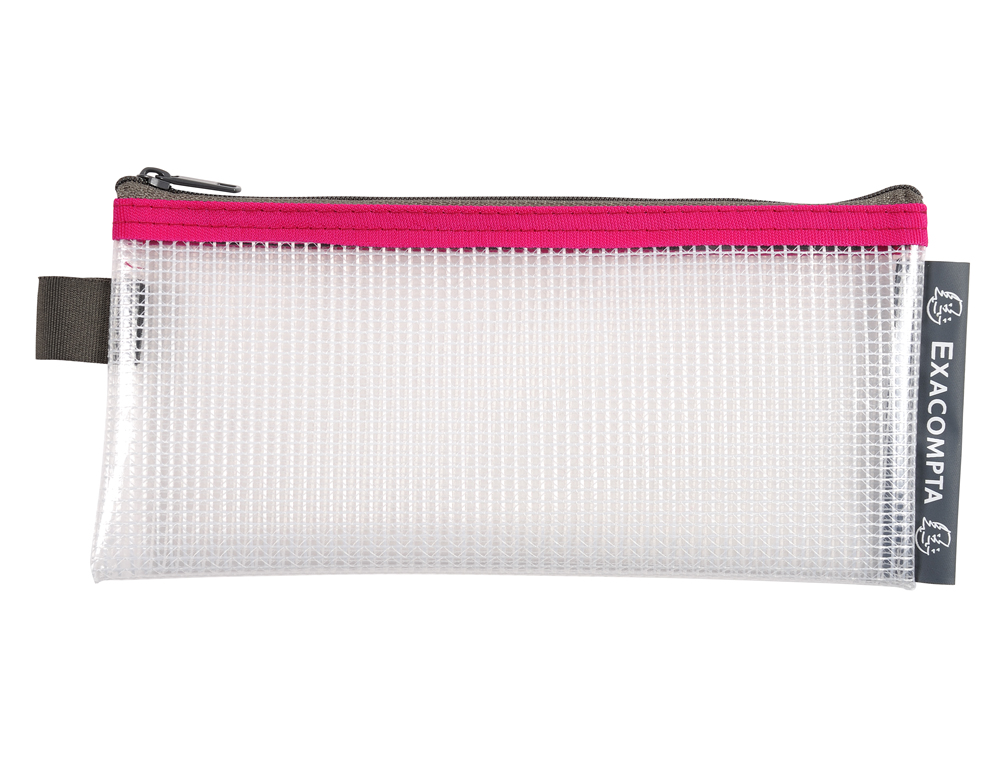 POCHETTE ZIP EXACOMPTA EVA STYLOS COLORIS ASSORTIS