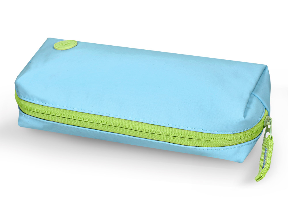 FOURRE-TOUT ANTARTIK 1 COMPARTIMENT RECTANGULAIRE    MODELE BASIC PACK 80X55X210MM COLORIS TURQUOISE