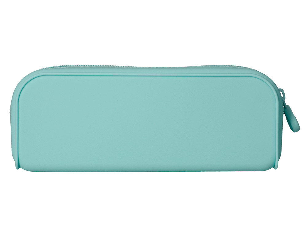 FOURRE-TOUT ANTARTIK RECTANGULAIRE 1 COMPARTIMENT EN SILICONE MODELE PRISMA 185X50X75MM COLORIS VERT