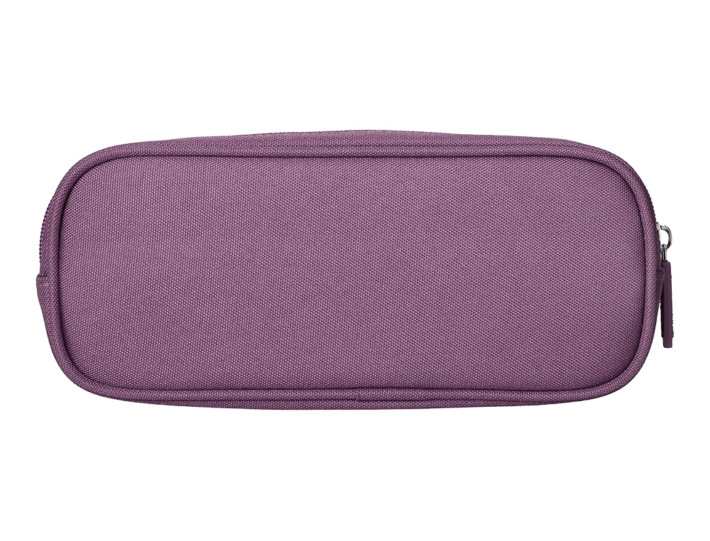FOURRE-TOUT LIDERPAPEL RECTANGULAIRE COINS ARRONDIS  1 COMPARTIMENT AVEC POCHE     AVANT 21X9CM COLORIS MAUVE