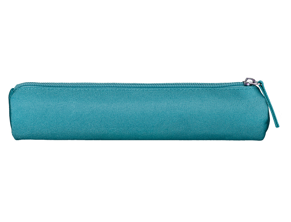 FOURRE-TOUT LIDERPAPEL ROND MINCE 22X4,5CM COLORIS BLEU   CANARD