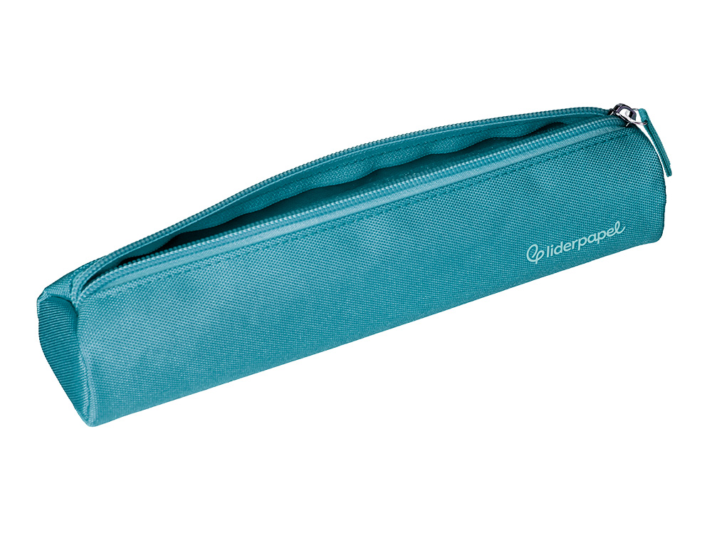 FOURRE-TOUT LIDERPAPEL ROND MINCE 22X4,5CM COLORIS BLEU   CANARD