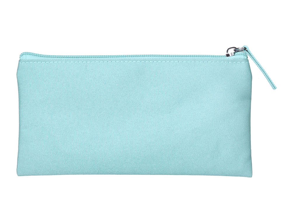 FOURRE-TOUT LIDERPAPEL PLAT 1 COMPARTIMENT 20X10CM COLORIS  BLEU CELESTE