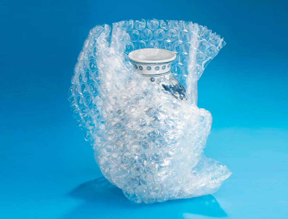 FILM A BULLES LIDERPAPEL ECOUSE 30% PLASTIQUE RECYCLE  30G/M2 ROULEAU 0,60X1M