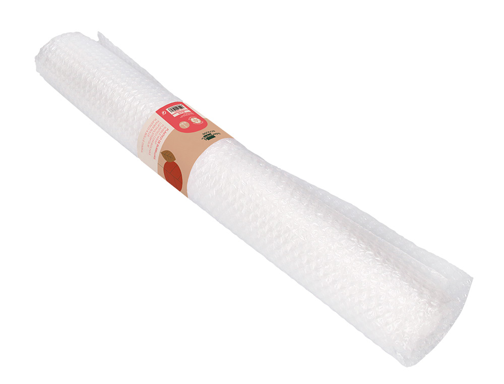 FILM A BULLES LIDERPAPEL ECOUSE 30% PLASTIQUE RECYCLE  30G/M2 ROULEAU 0,60X1M