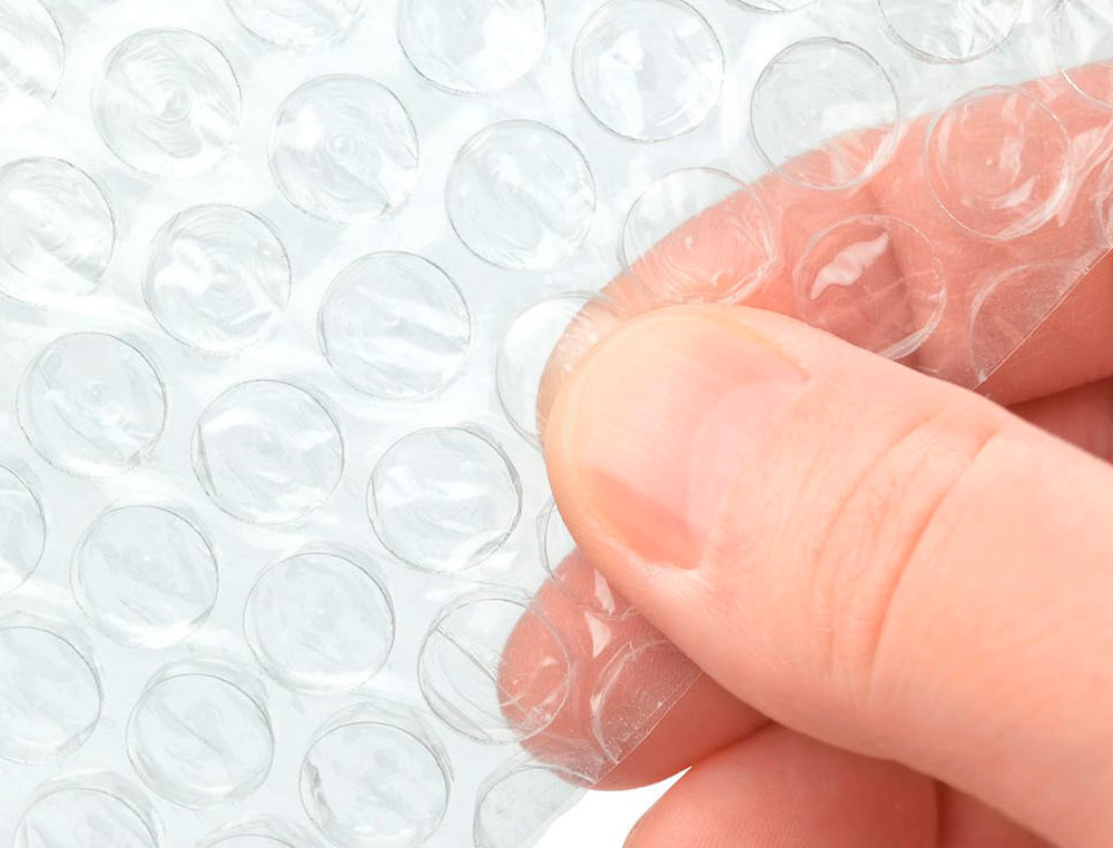 FILM A BULLES LIDERPAPEL ECOUSE 30% PLASTIQUE RECYCLE  30G/M2 ROULEAU 0,60X1M