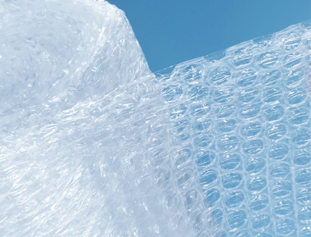 FILM A BULLES LIDERPAPEL ECOUSE 30% PLASTIQUE RECYCLE  30G/M2 ROULEAU 0,60X1M