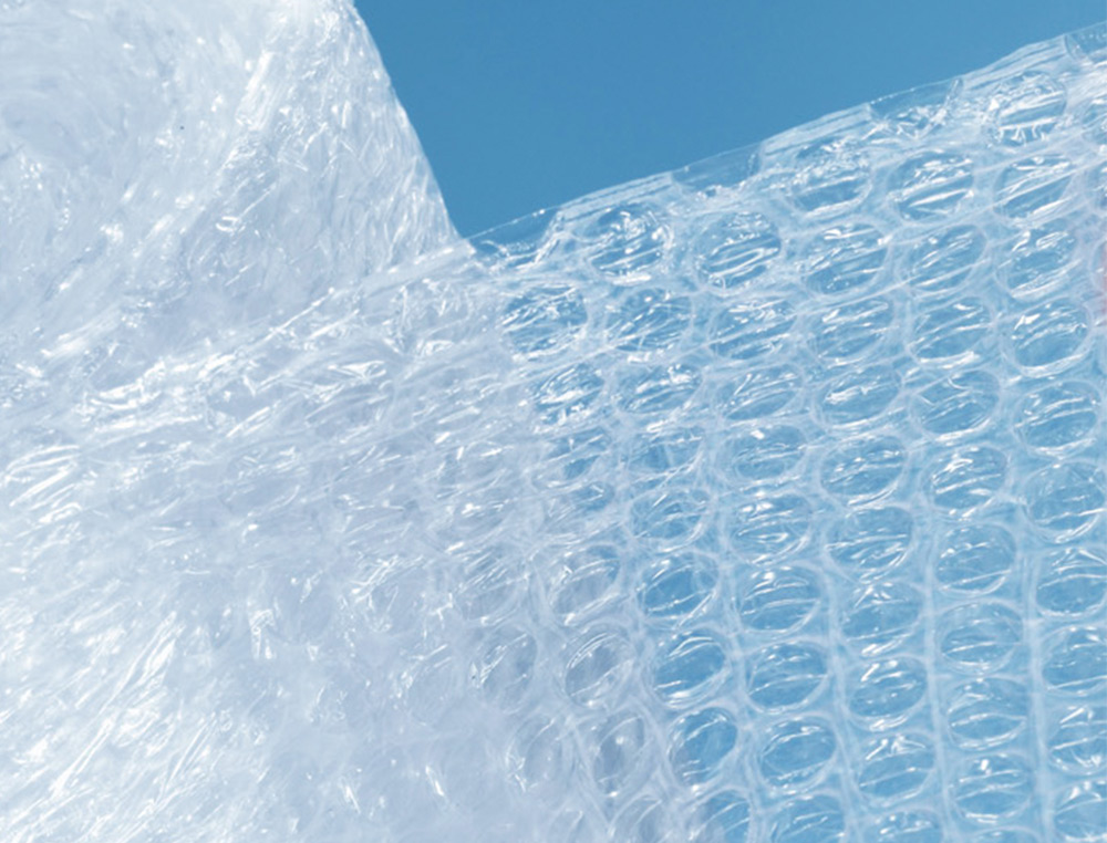 FILM A BULLES LIDERPAPEL ECOUSE 30% PLASTIQUE RECYCLE  30G/M2 ROULEAU 0,60X200M