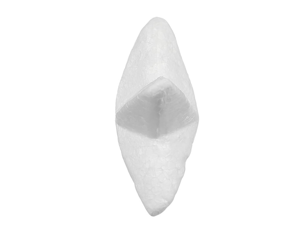 FORME LIDERPAPEL MOUSSE POLYSTYRENE ETOILES 4CM COLORIS BLANC SACHET 6 UNITES