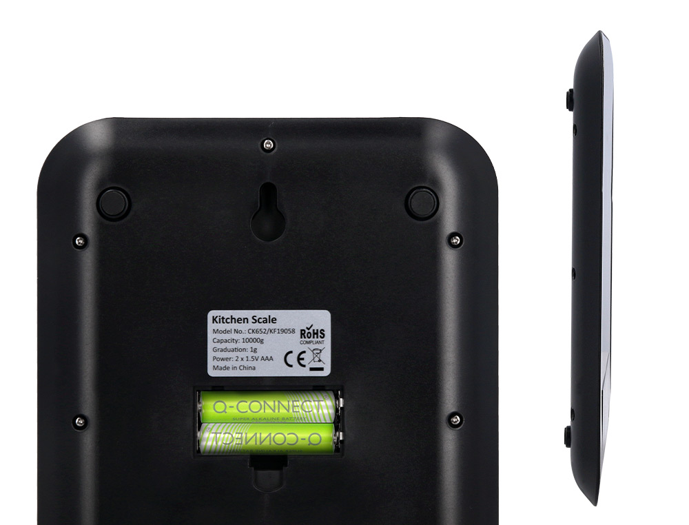 BALANCE PRECISION Q-CONNECT NUMERIQUE ECRAN LCD 58X26MM   COLORIS GRIS