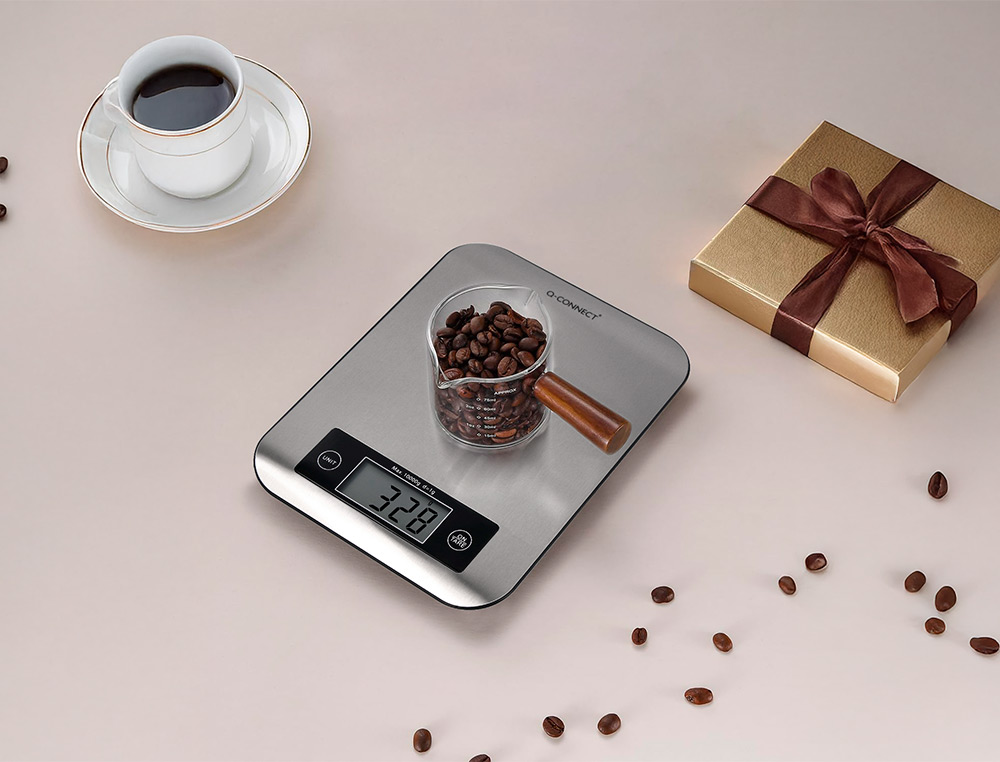 BALANCE PRECISION Q-CONNECT NUMERIQUE ECRAN LCD 58X26MM   COLORIS GRIS