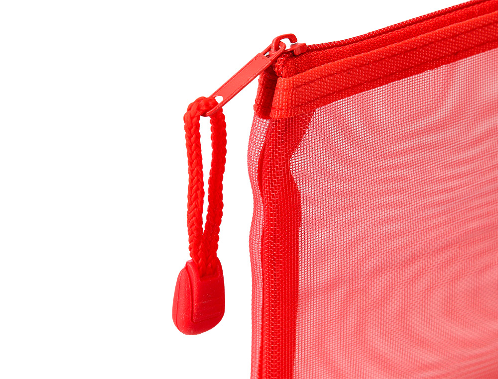 POCHETTE ZIP LIDERPAPEL MULTIUSAGE FORMAT TICKET      230X115MM FERMETURE ECLAIR    POLYESTER TRANSPIRABLE