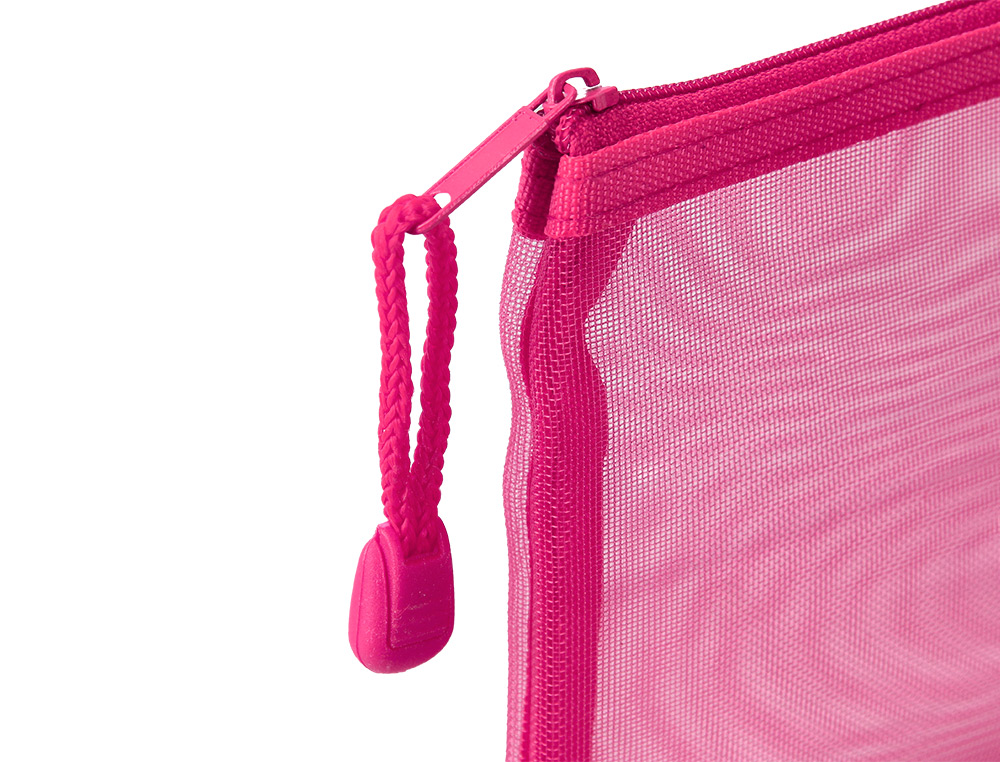 POCHETTE ZIP LIDERPAPEL MULTIUSAGE FORMAT TICKET      230X115MM FERMETURE ECLAIR    POLYESTER TRANSPIRABLE