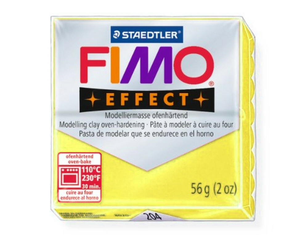 PTE  MODELER FIMO SOFT COLORIS CITRON PAIN 57G