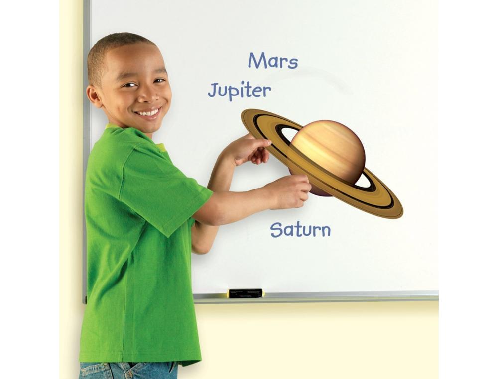 ASTRONOMIE  LEARNING RESOURCES SYSTEME SOLAIRE     GEANT MAGNETIQUE 9 PLANETES   LE SOLEIL LA LUNE CEINTURE D