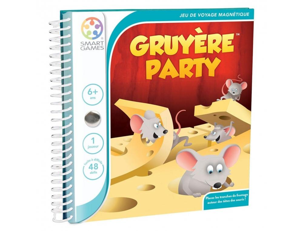 LOGIQUE REFLEXION SMART GRUYERE PARTY TRANCHES DE     FROMAGE ET TETES DE SOURIS 48 DEFIS ET SOLUTIONS 1 JOUEUR