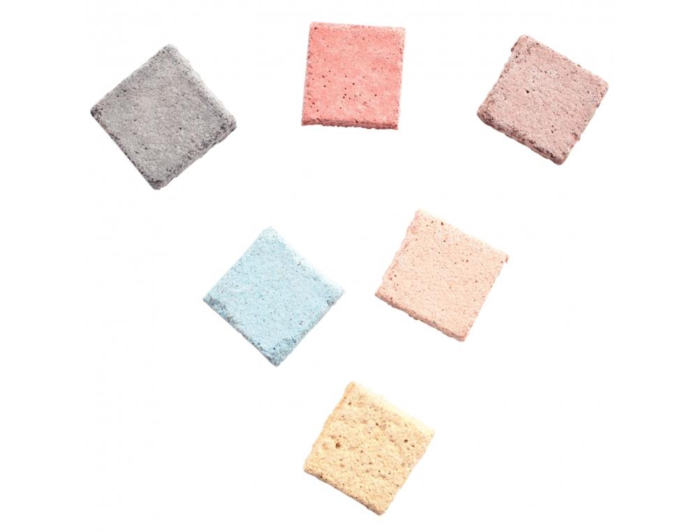 MOSAIQUE ANTIQUE CULTURE CLUB 1X1CM SEAU DE 1KG 1200 PIECES COLORIS ASSORTIS